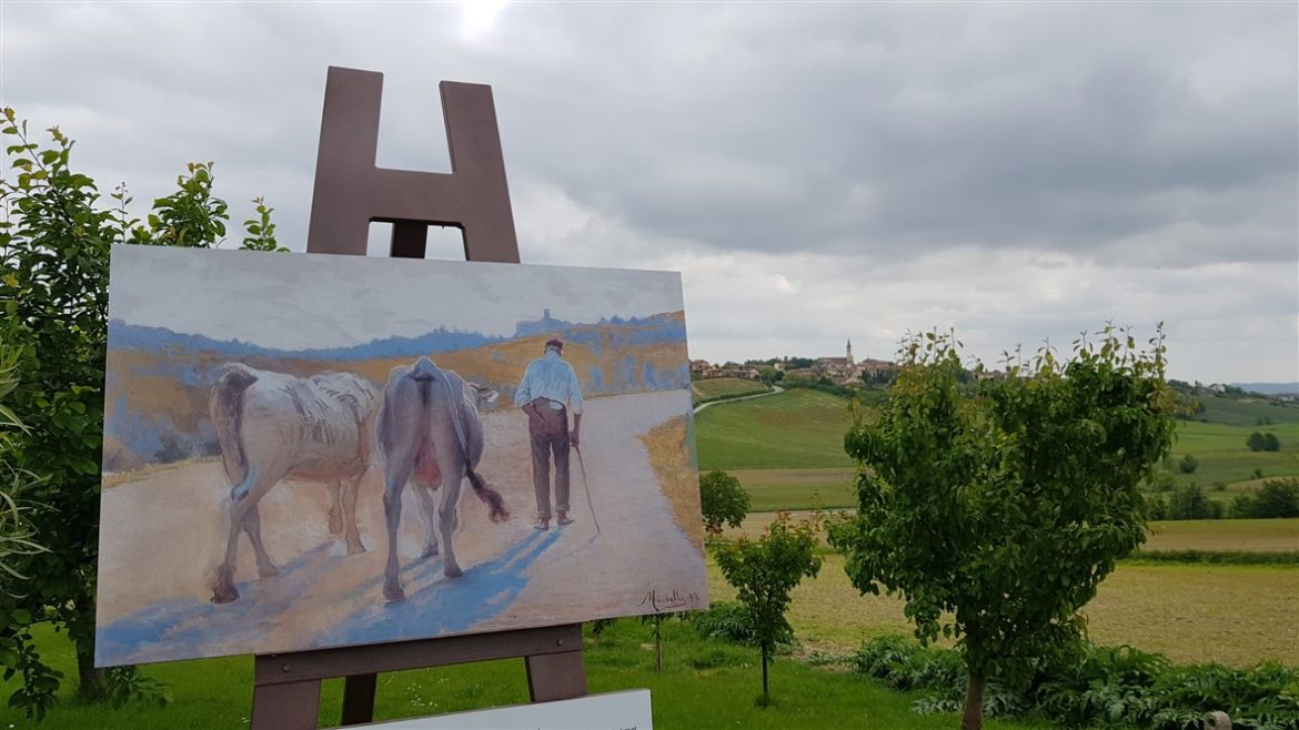 In Monferrato tra paesaggi e infernot UNESCO; fino a settembre anche per celebrare Angelo Morbelli e la sua arte dedicata al territorio